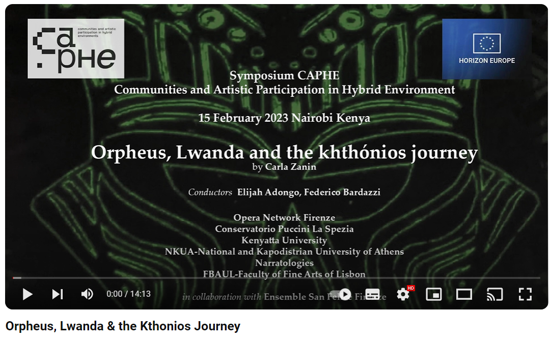 Video – ORPHEUS LWANDA